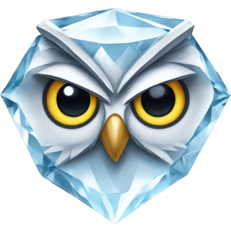 diamond owl emoji