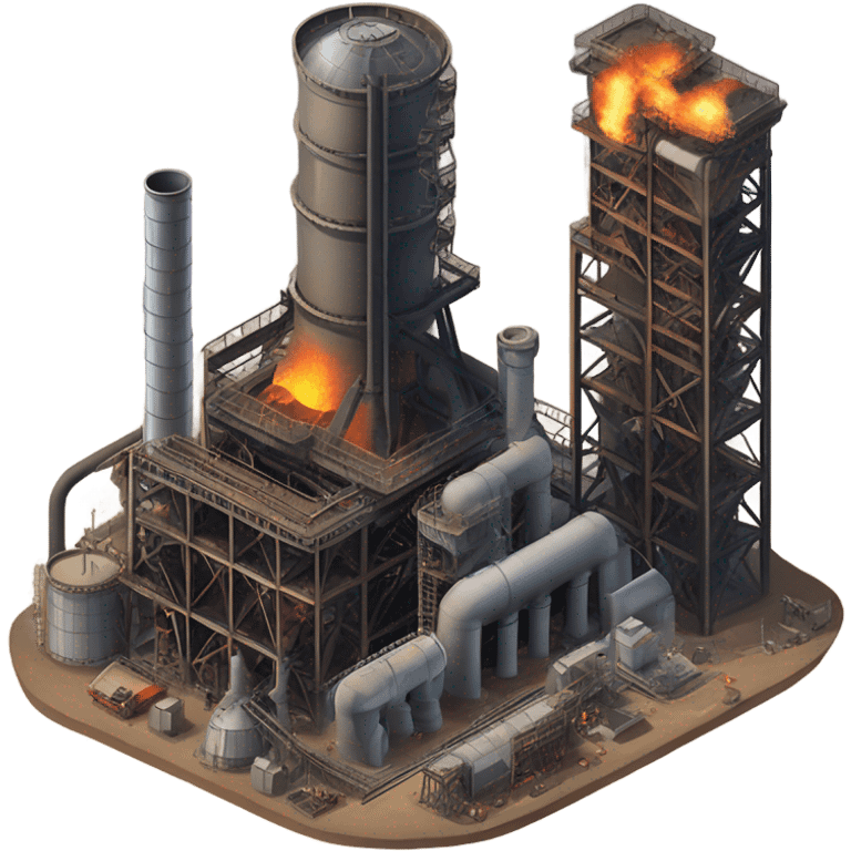 blast furnace China emoji