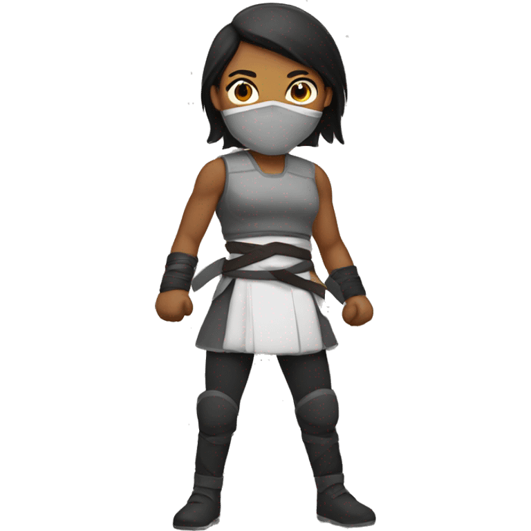 Woman fighter emoji