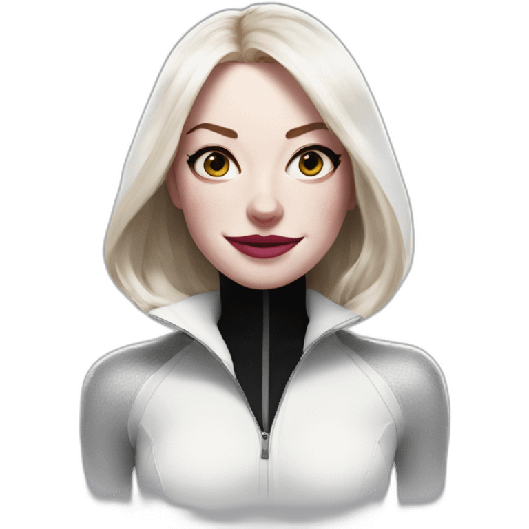 Spider gwen made by emma stone emoji