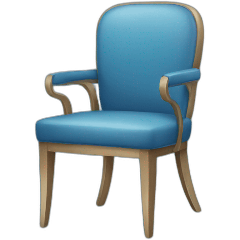 blue chair emoji