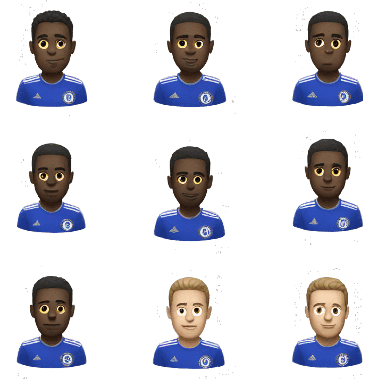 Chelsea football club emoji