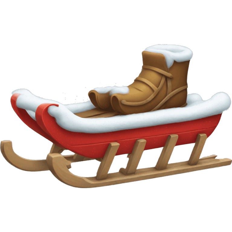 Winter sled  emoji