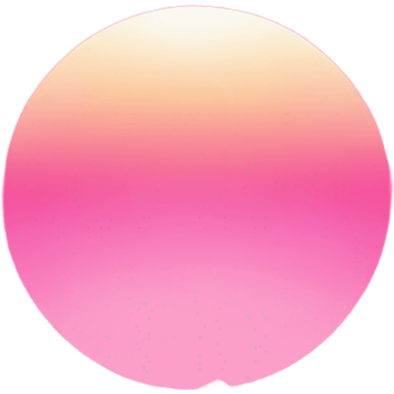 Pink sun emoji