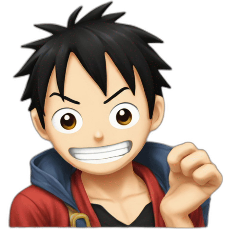 Luffy emoji