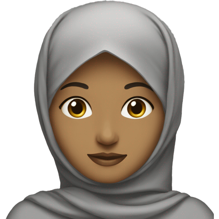 A hijabi  emoji