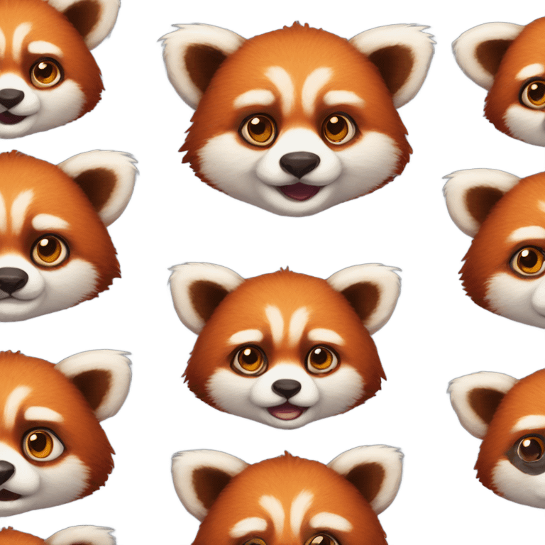 red panda emoji