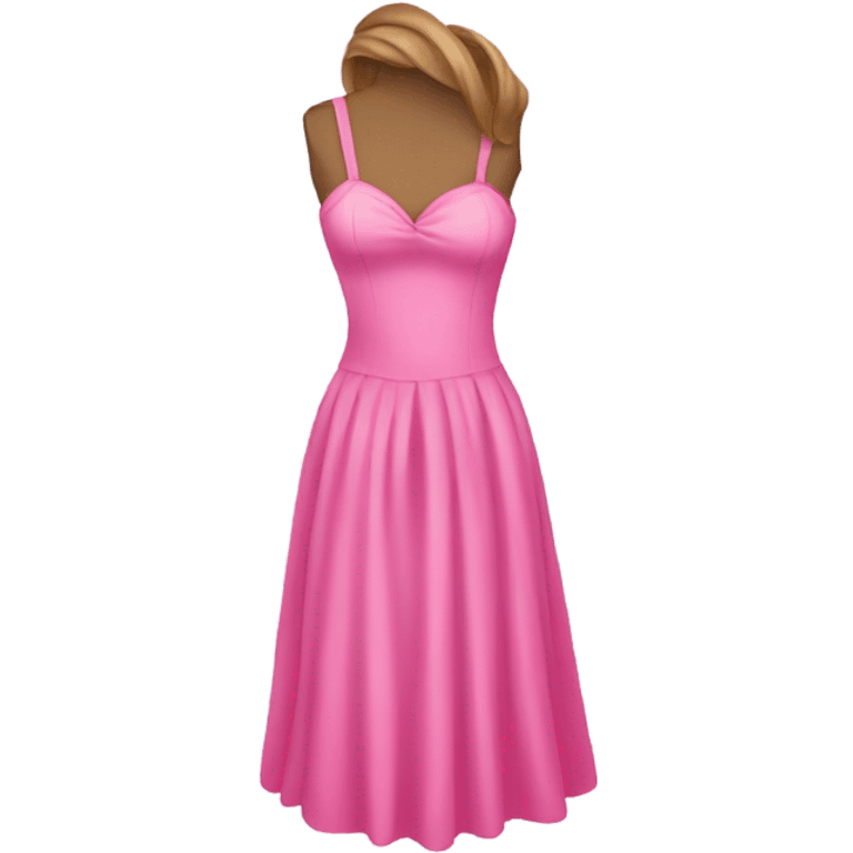 Pink dress emoji