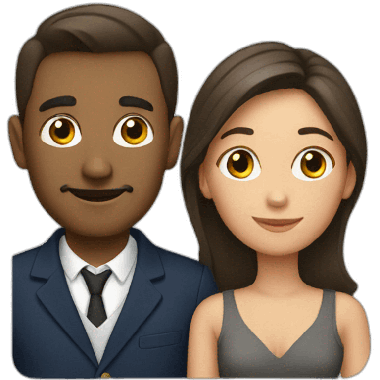 Couple français  emoji