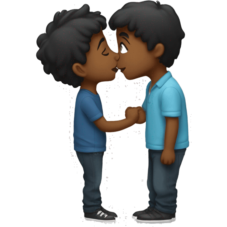 i want a boy kissing a boy emoji