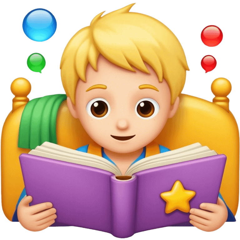 a storybook for kid emoji