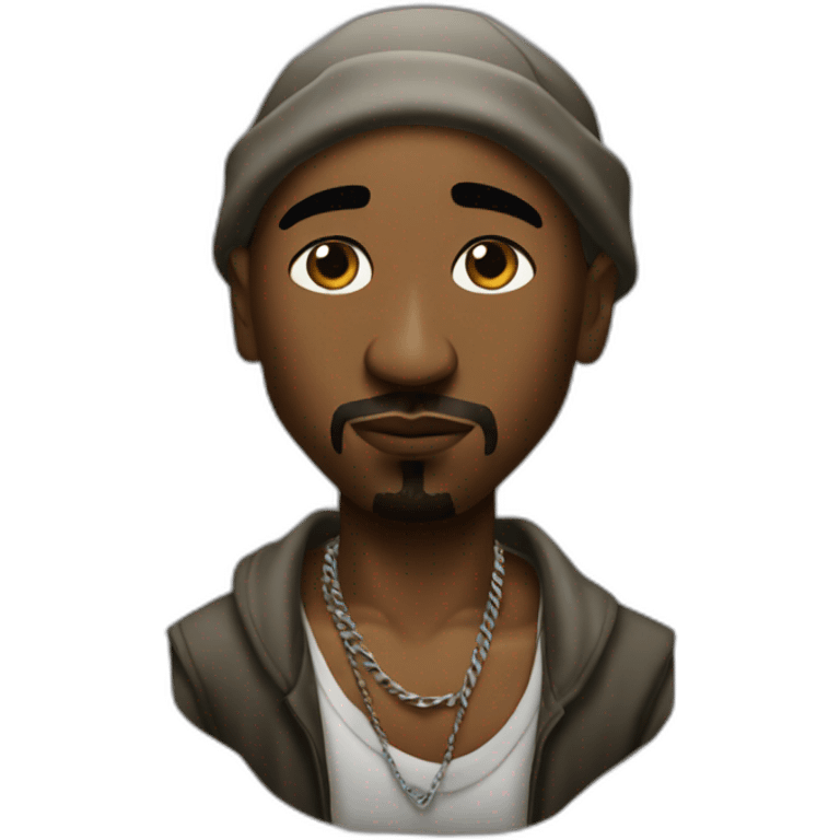 Tupac Shakur emoji