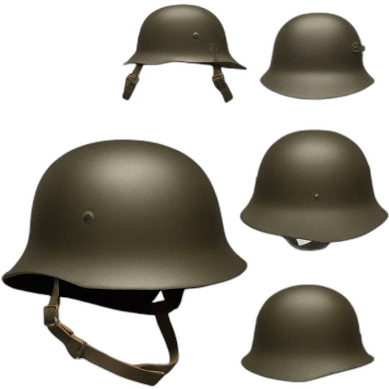 m18 ww1 german helmet emoji