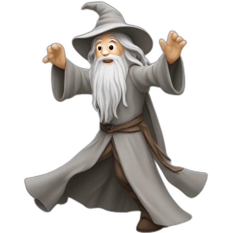 Gandalf qui danse emoji