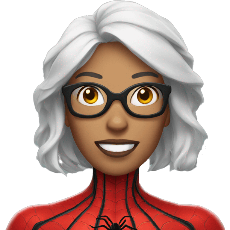 Spider-woman emoji