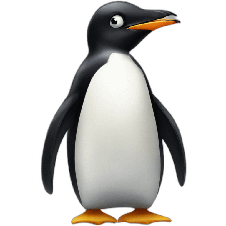 Badass Penguin emoji