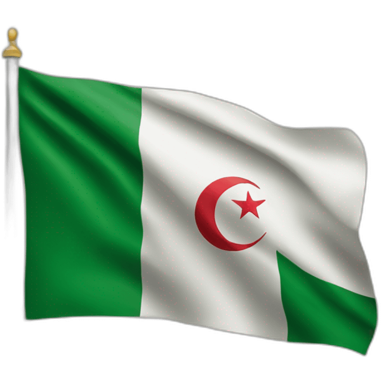 Algerian flag emoji