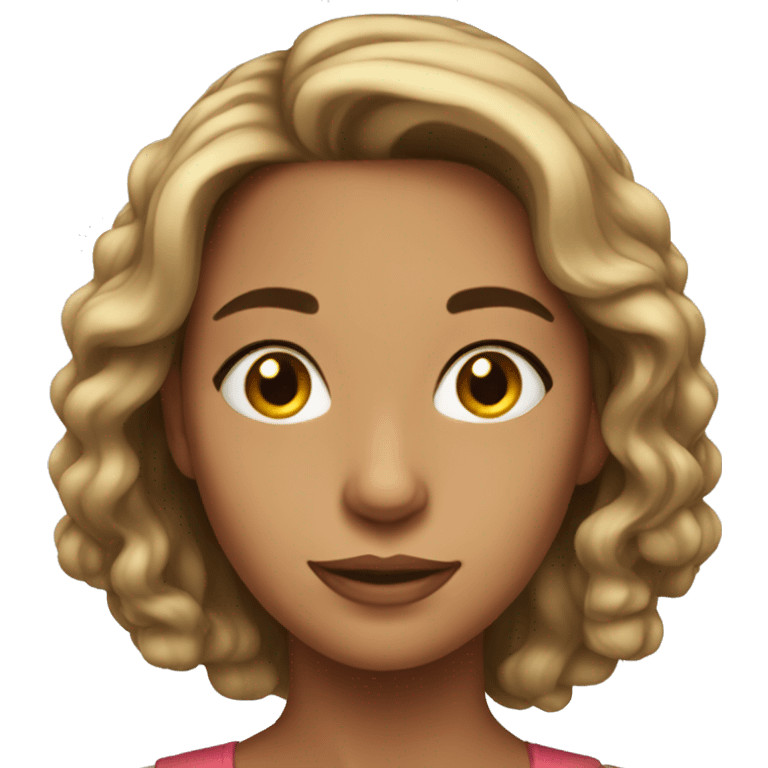 Beautiful young woman emoji