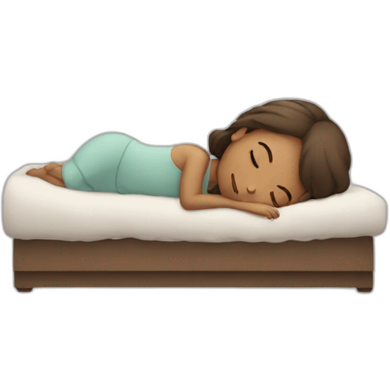 sleeping girl emoji