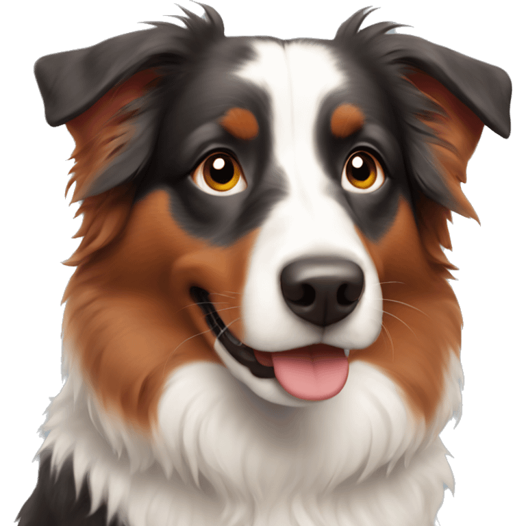 red australian shepherd emoji