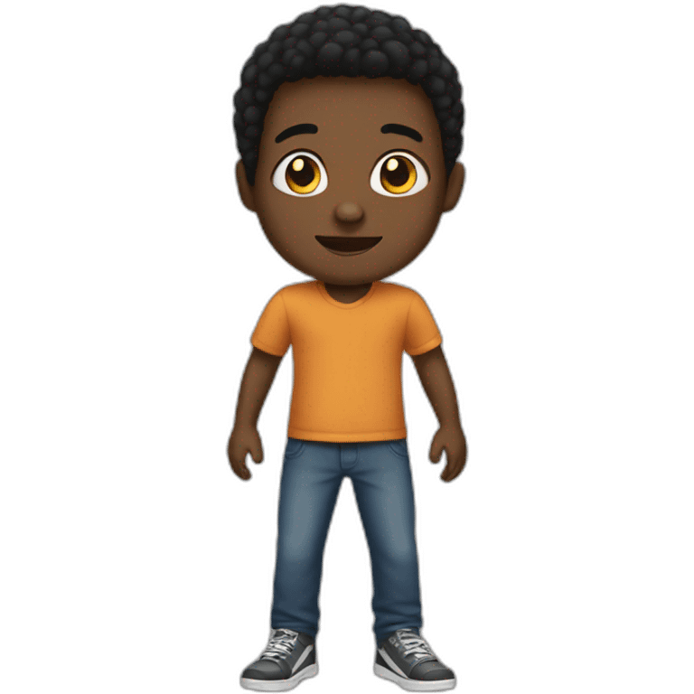 Black boy emoji