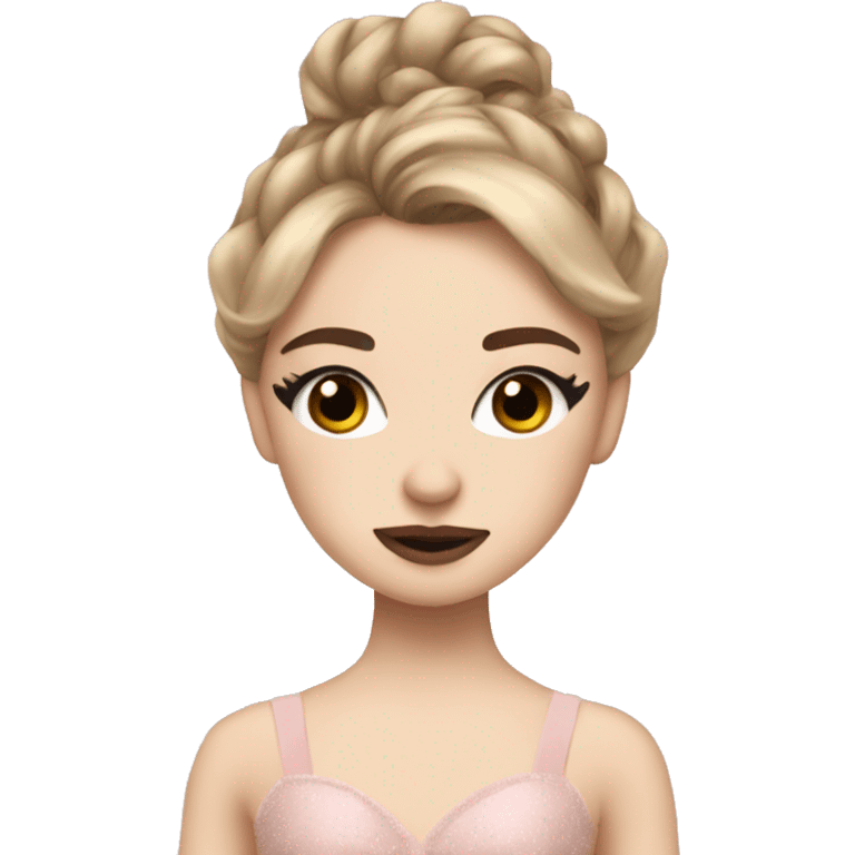 Sabrina Carpenter in a ballerina outfit  emoji