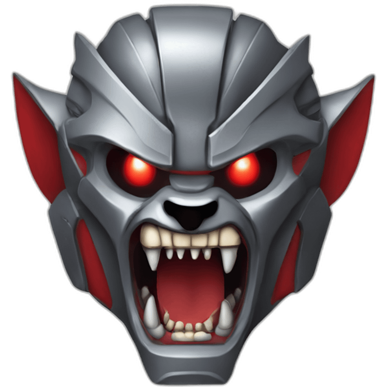 cylon-werewolf-with-big-mouth-and-red-hair-furious-fang emoji