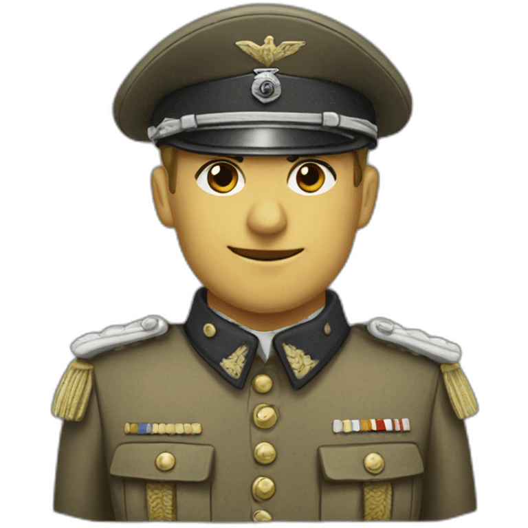 German war uniform emoji