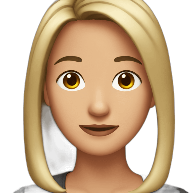 Rachel from friends emoji