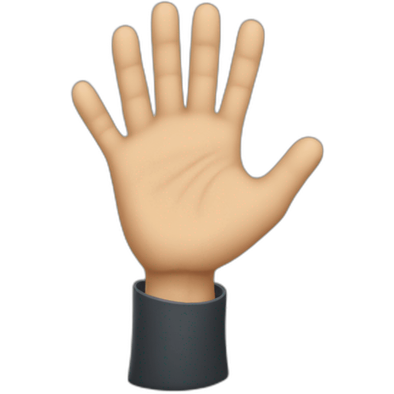 Un vieux qui court sur les mains emoji