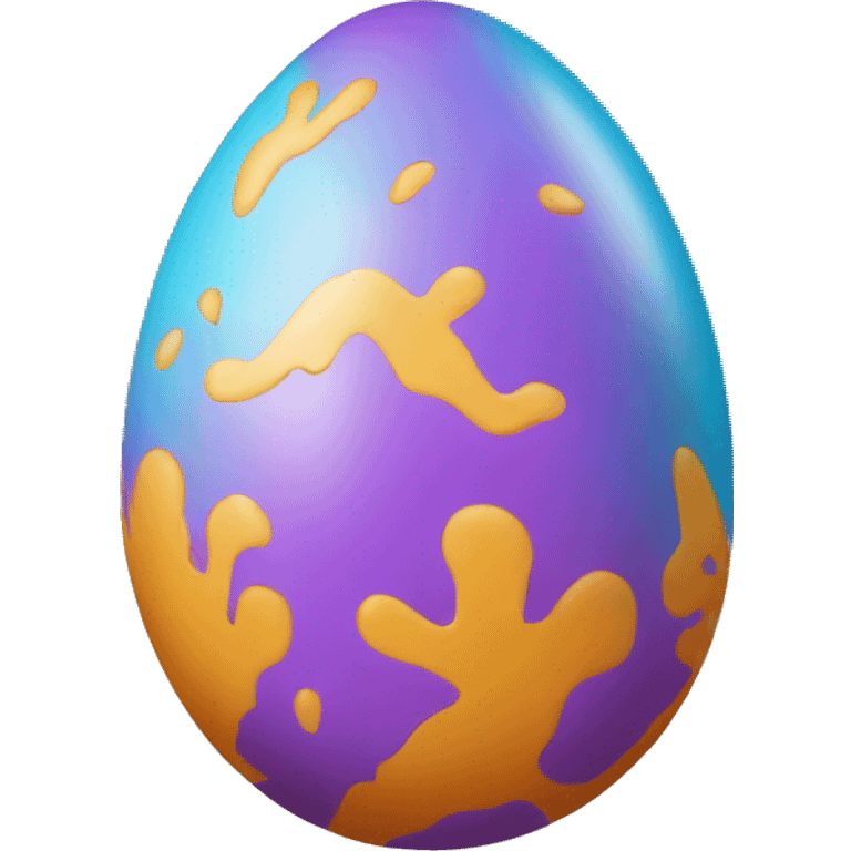 dyed easter egg emoji