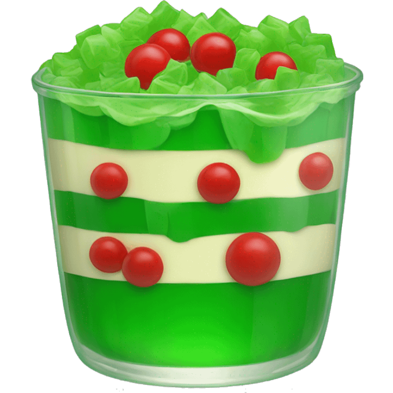 Green jello salad emoji