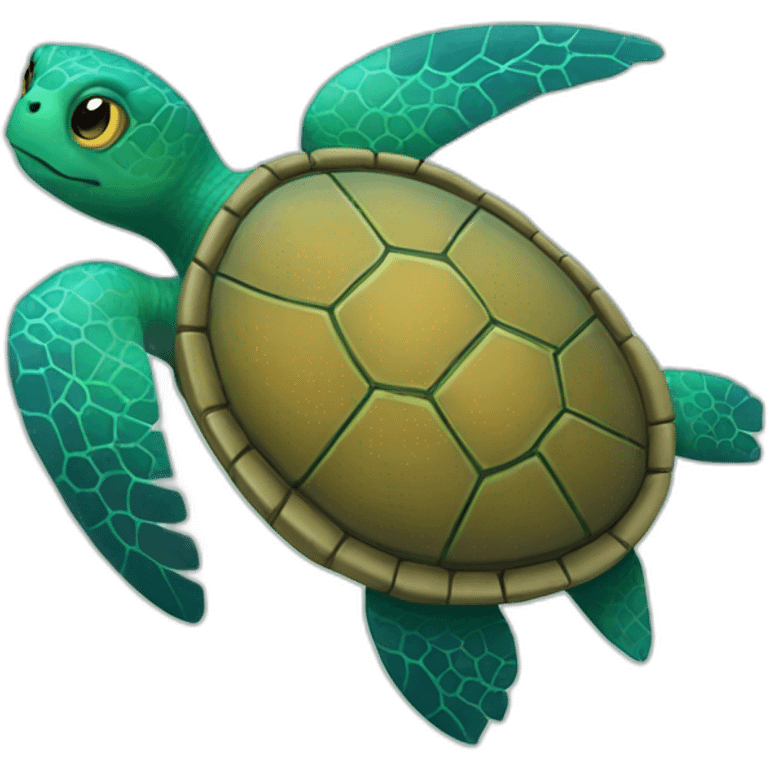 plastic sea turtle emoji