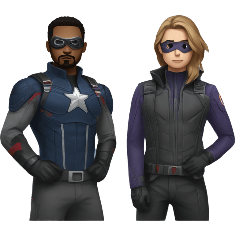 Falcon and Winter Soldier  emoji