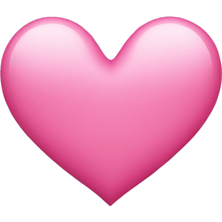 Pink heart emoji