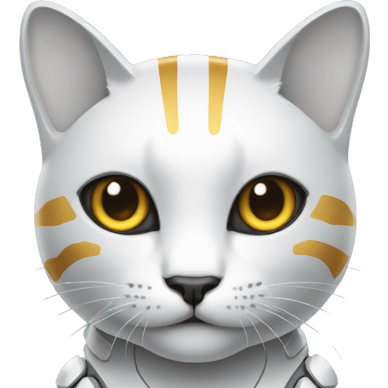 Robot cat emoji