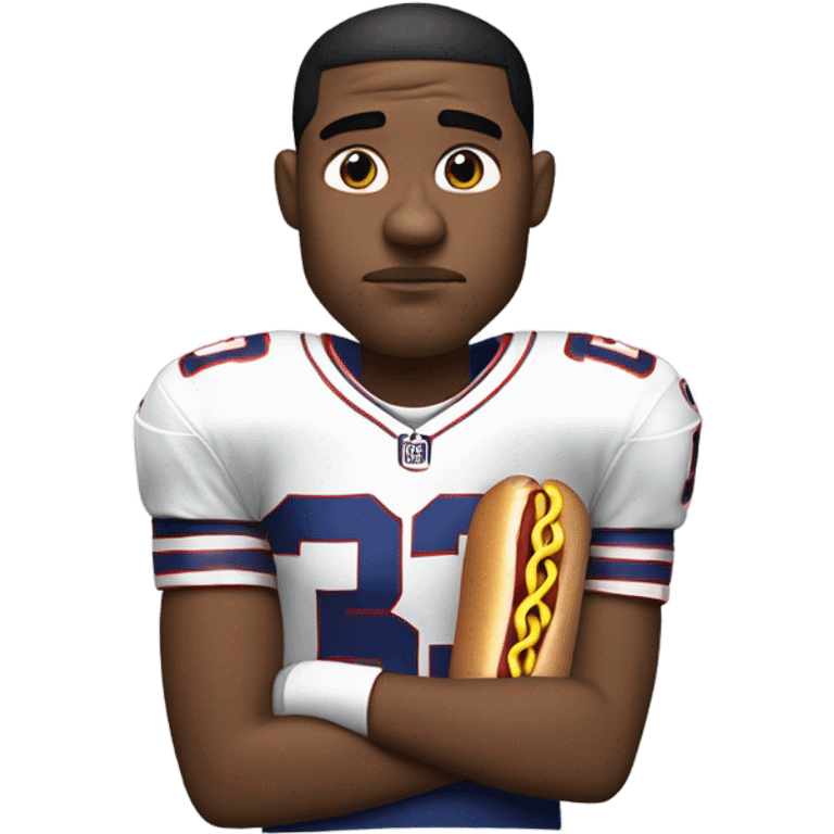 Sad New York Giants fan emoji