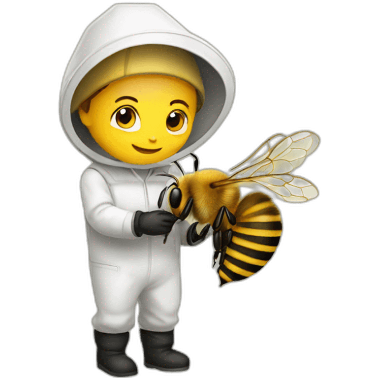 beekeeper at work emoji