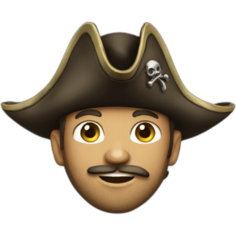 Pirate buccaneer emoji