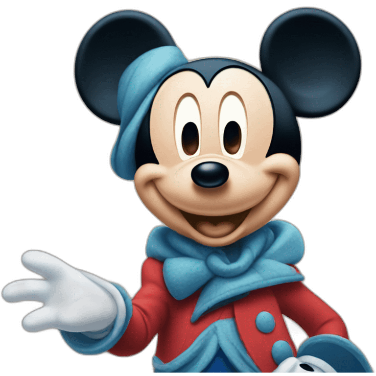 Mickey Mouse Disneyland Paris 30th Anniversary emoji