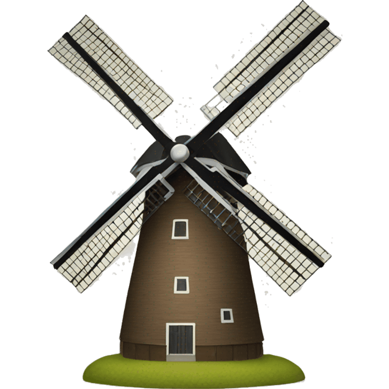 Dutch windmill emoji