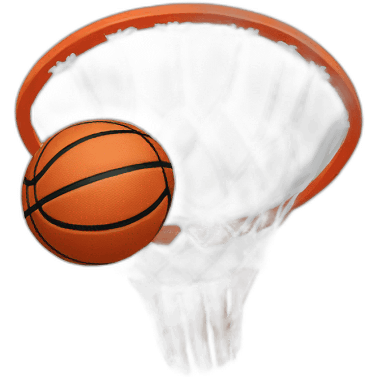 basketball hoop emoji