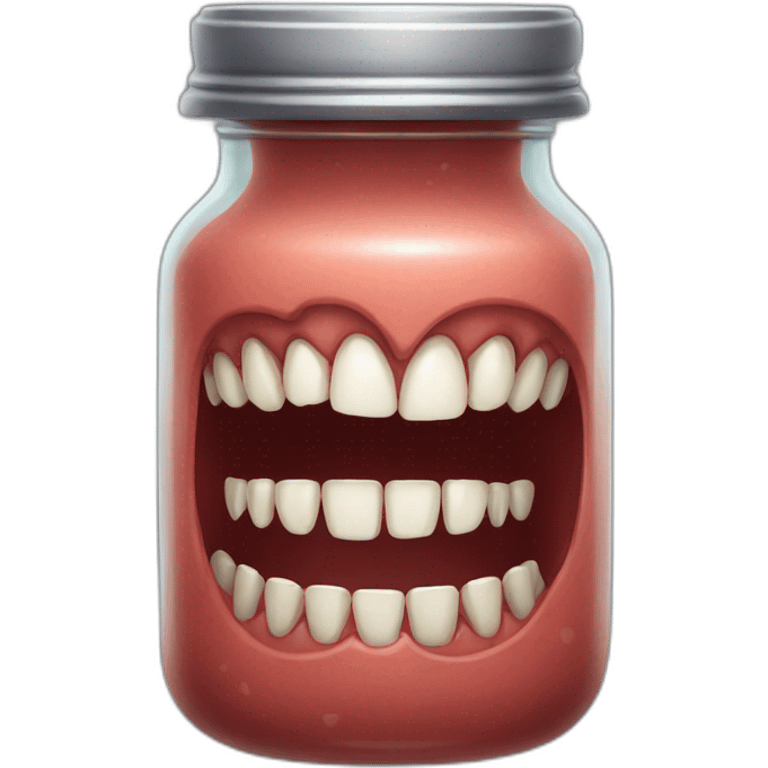 jar full of teeth emoji