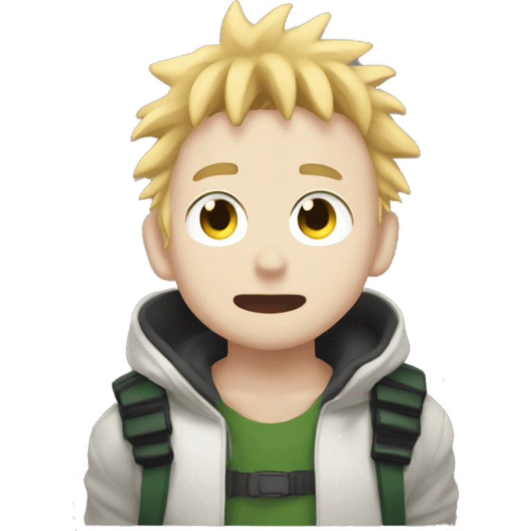 bakugo from my hero acadamia emoji