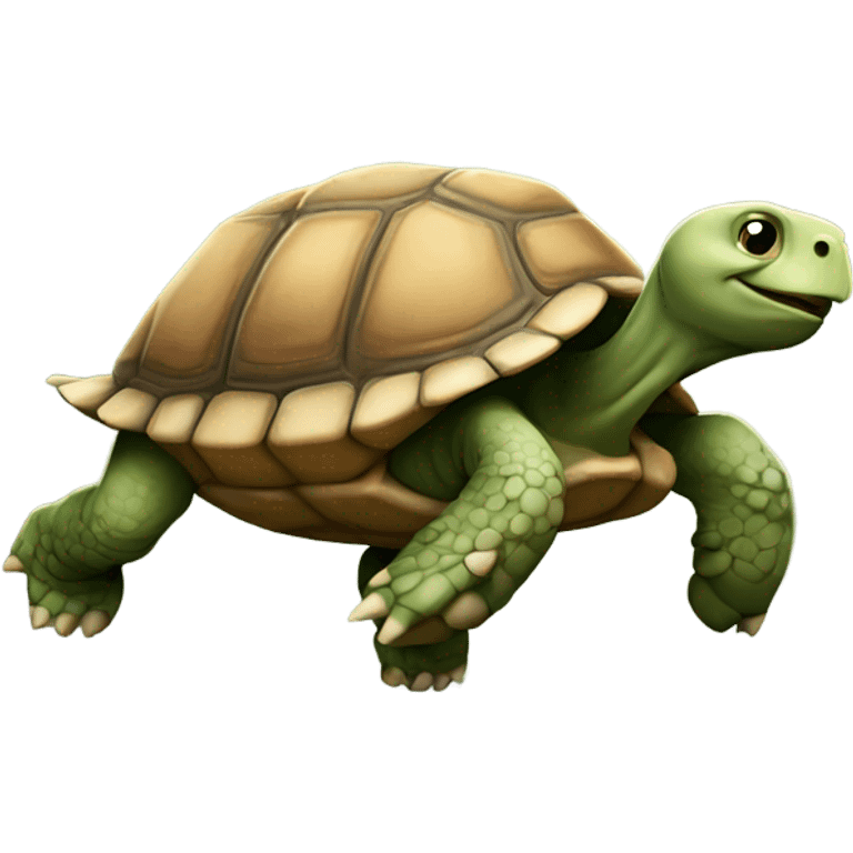 Tortoise running emoji