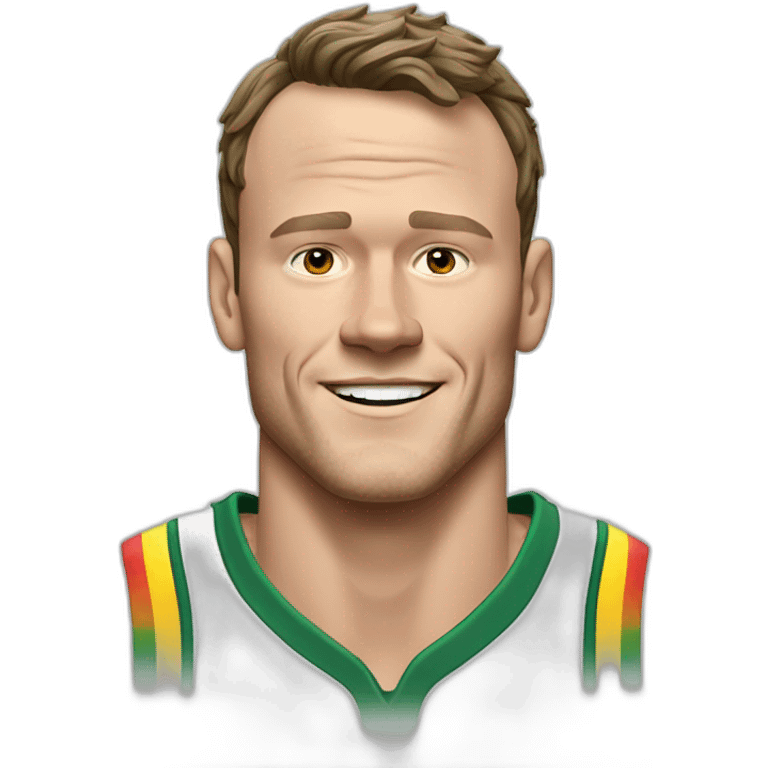 Jonathan Toews as rainbow beach bum emoji