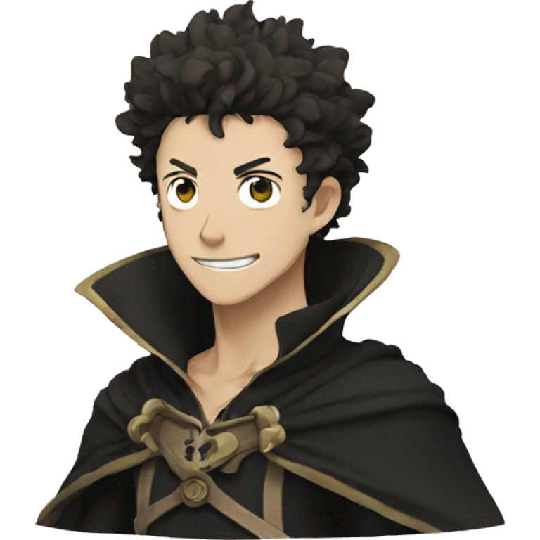 Black CLOVER emoji