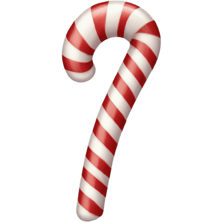 Candy cane with a bow  emoji