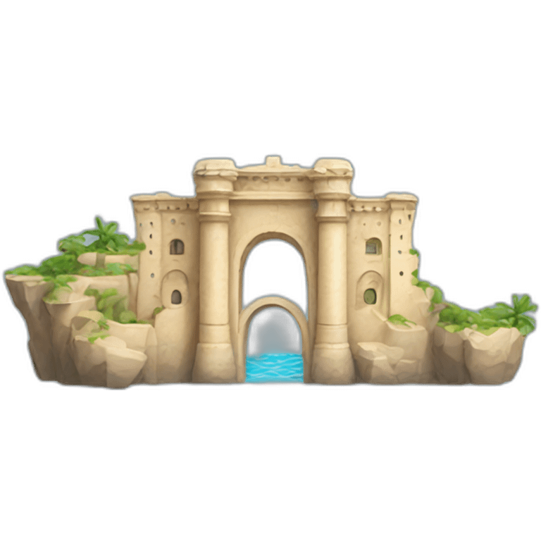 porte des étoiles Atlantis emoji