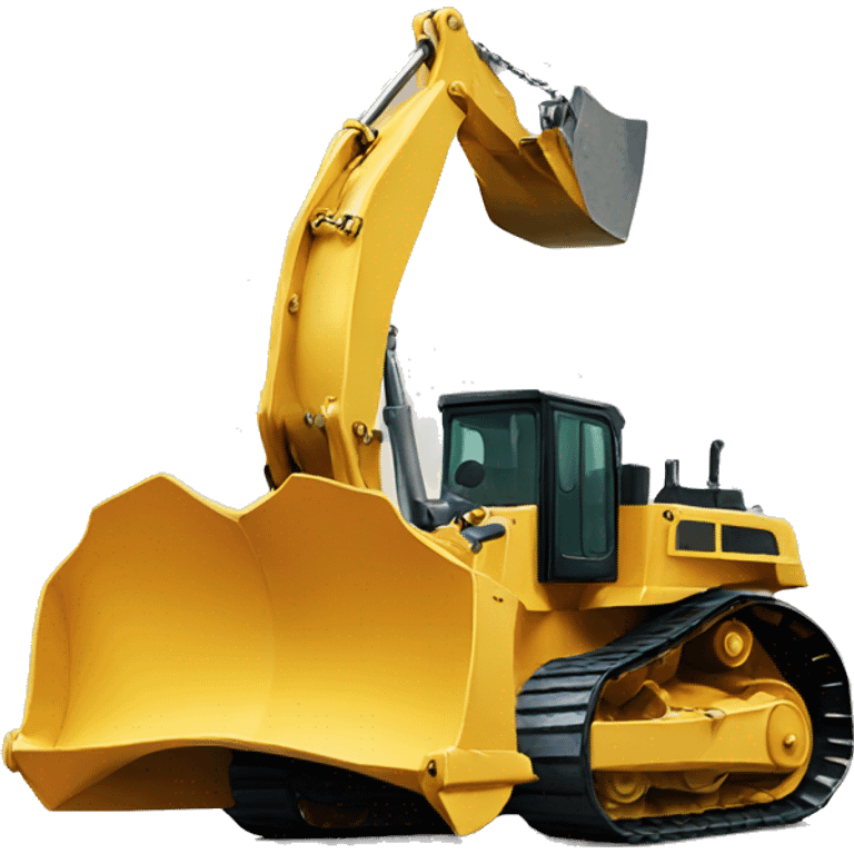 Bulldozer emoji